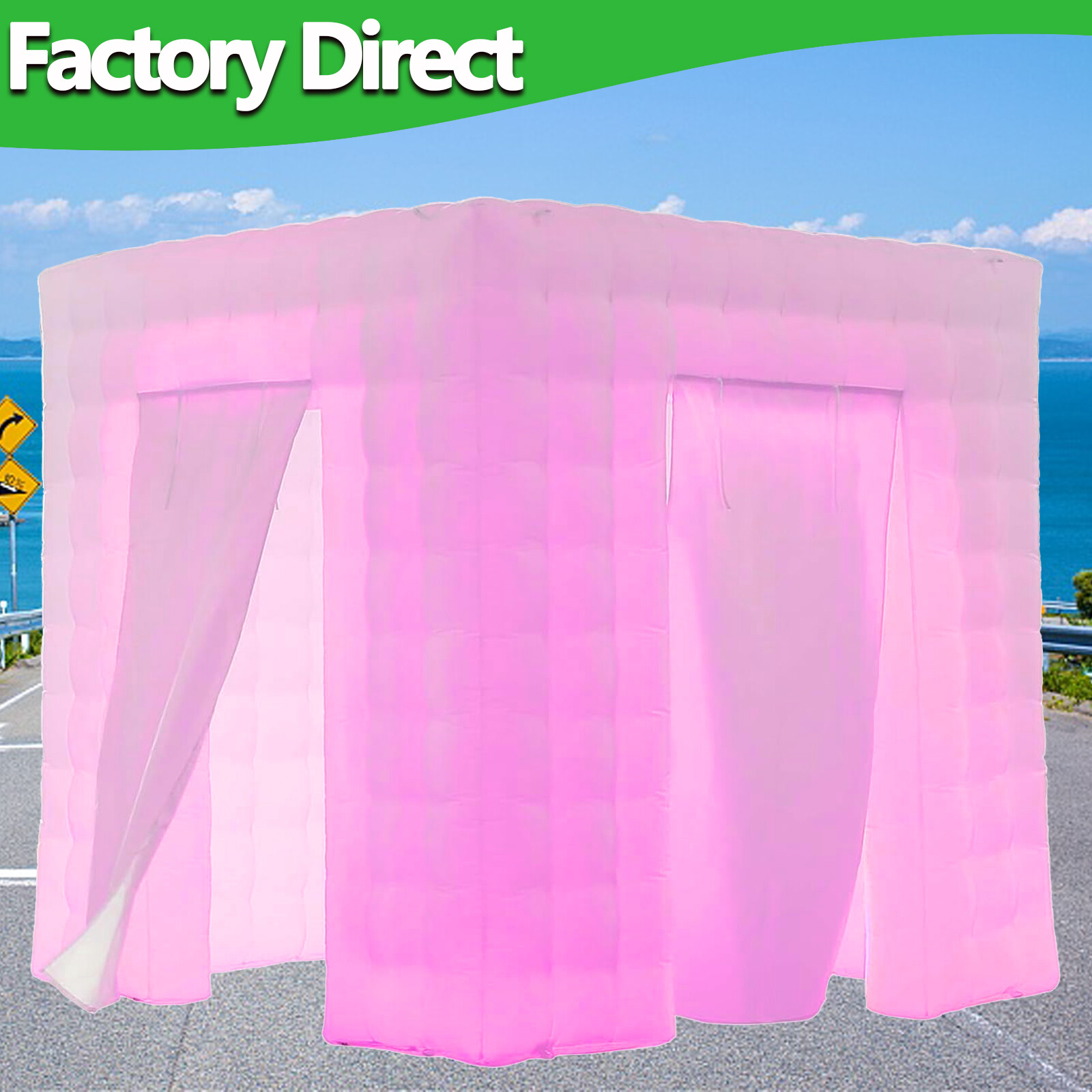 Portable Inflatable Photo Booth Enclosure W/Air Blower for Party Wedding Event