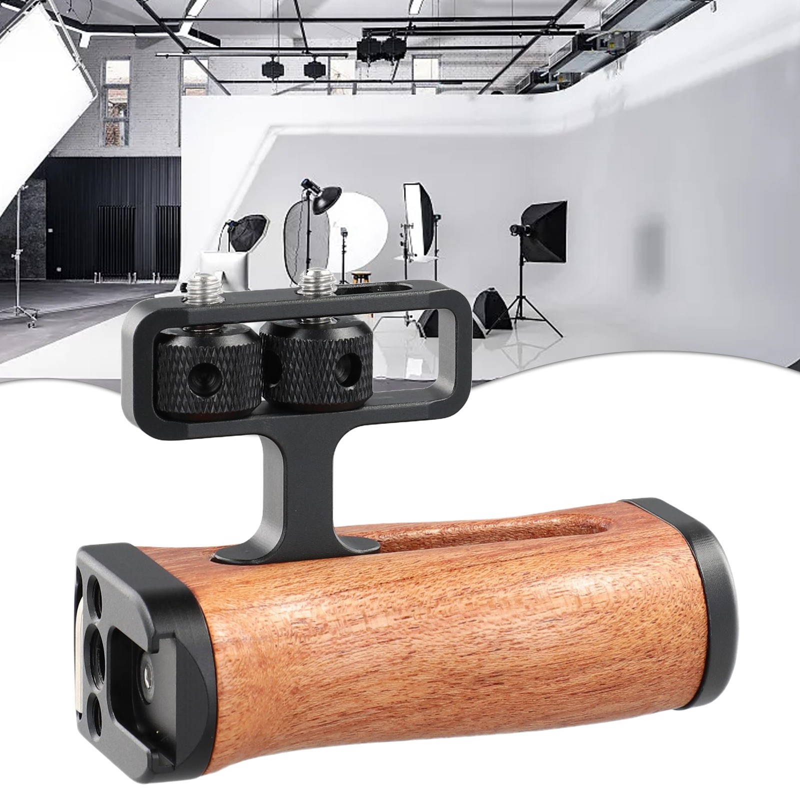 Camera Rabbit Cage Wooden Multi-Function Side Grip Handle SLR High Quality