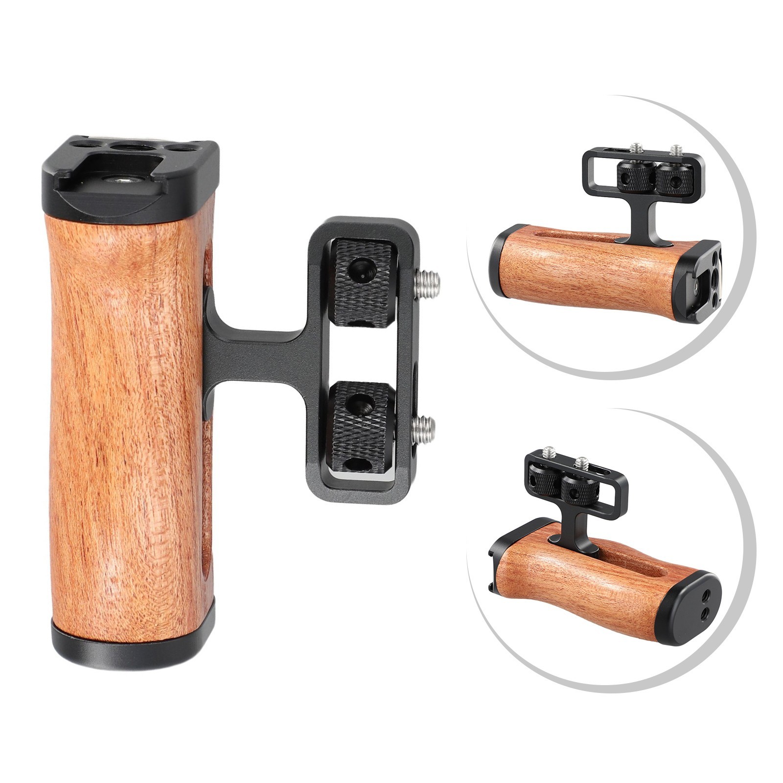 Camera Rabbit Cage Wooden Multi-Function Side Grip Handle SLR High Quality