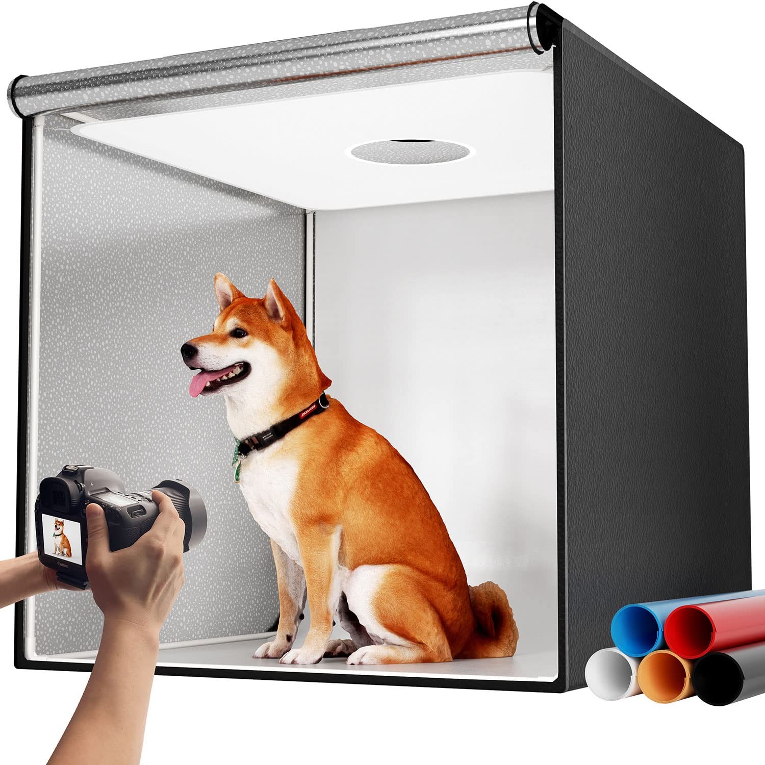 Photo Studio Light Box for Photography: Takerers 32×32 Inch 32*32 Inch, Black