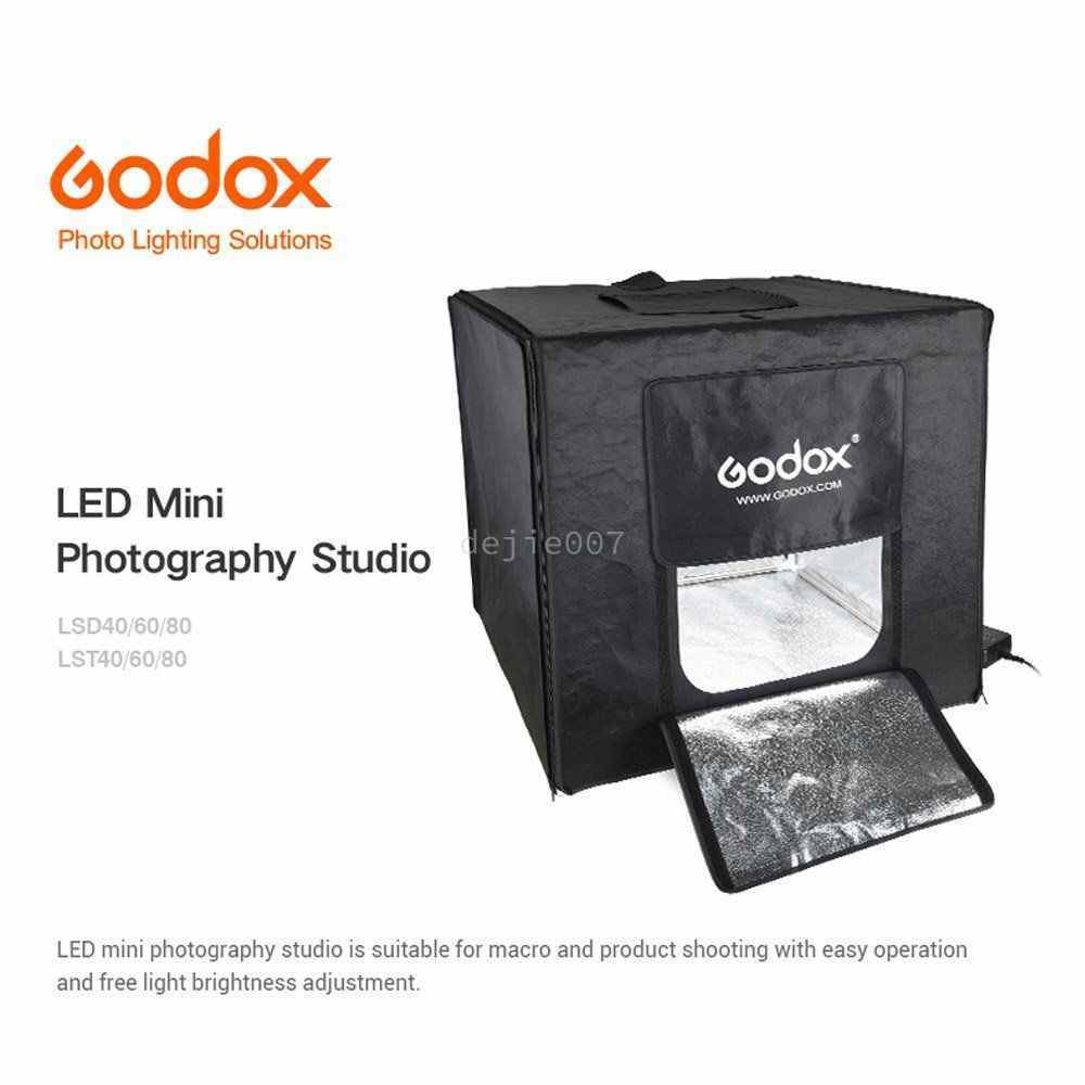 Godox LST80 Triple-light 60W LED Mini Shooting Light Tent 80cmx80cm Studio cubic