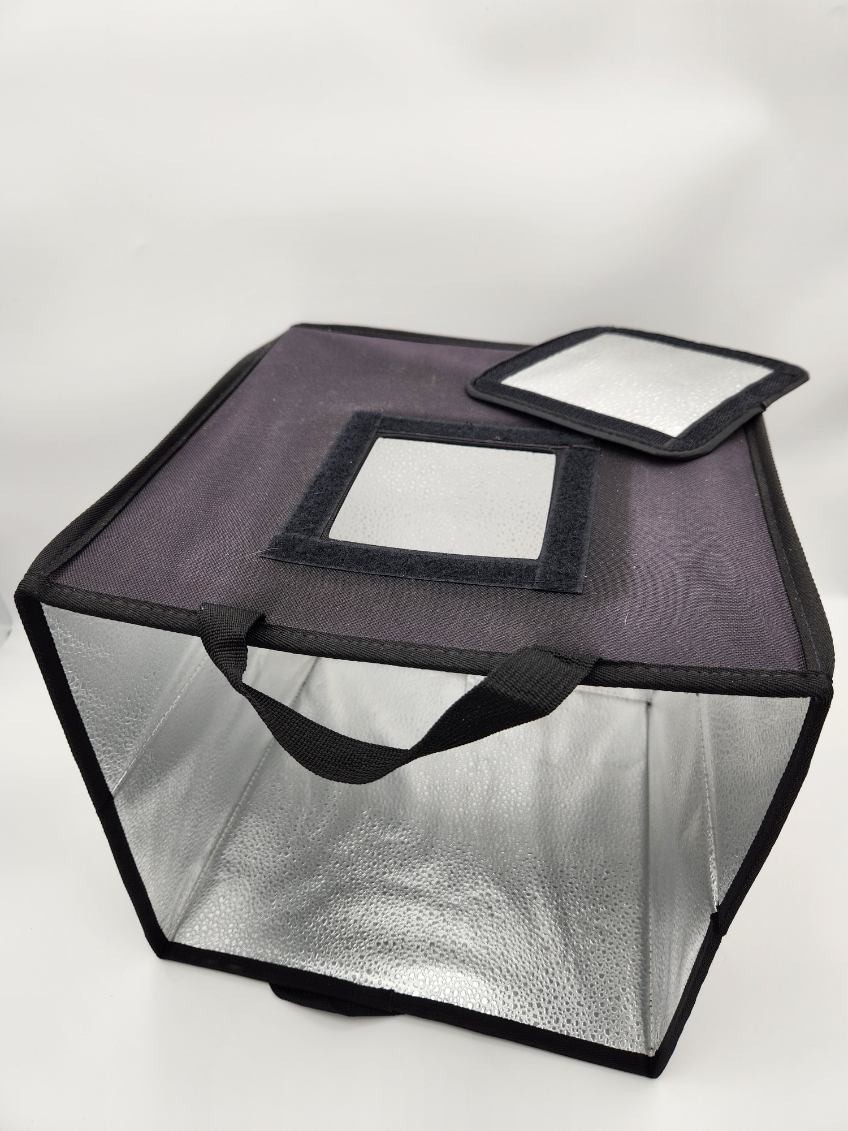 Glendan 12×12 Foldable LED Ring Light Tent Studio Box w/ Carrying Handle