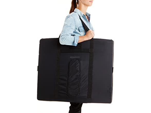 Amazon Basics Portable Foldable Photo Studio Box with LED Light – 25 x 30 x 25in