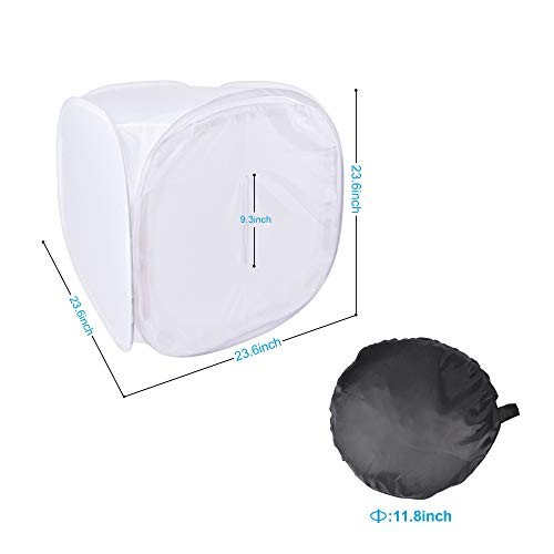 Bestshoot 24″ Portable Photo Studio Shooting Tent Light Box Cube Blue