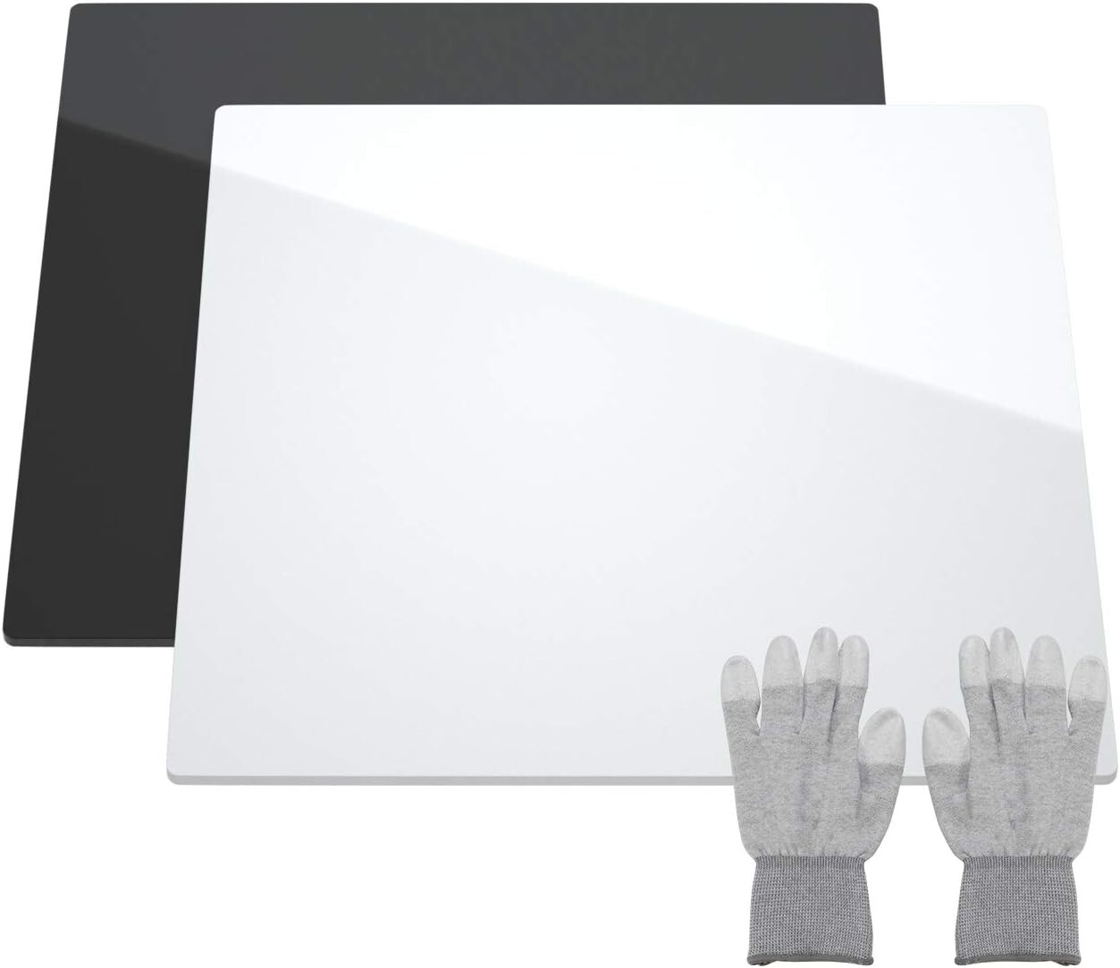 Photography 12″X12″ Acrylic Black/ White Display Table Reflective for Product