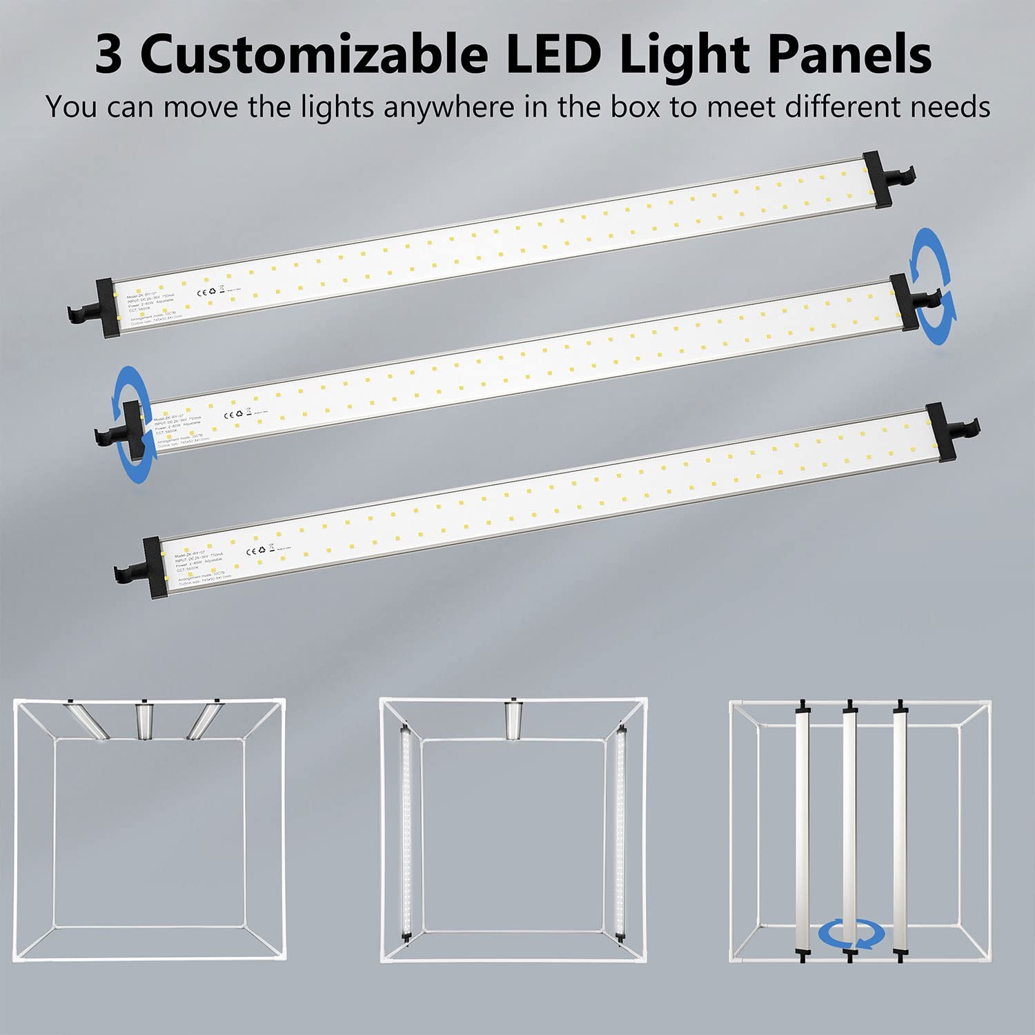 Photo Studio Light Box for Photography: Takerers 32×32 Inch 32*32 Inch, Black