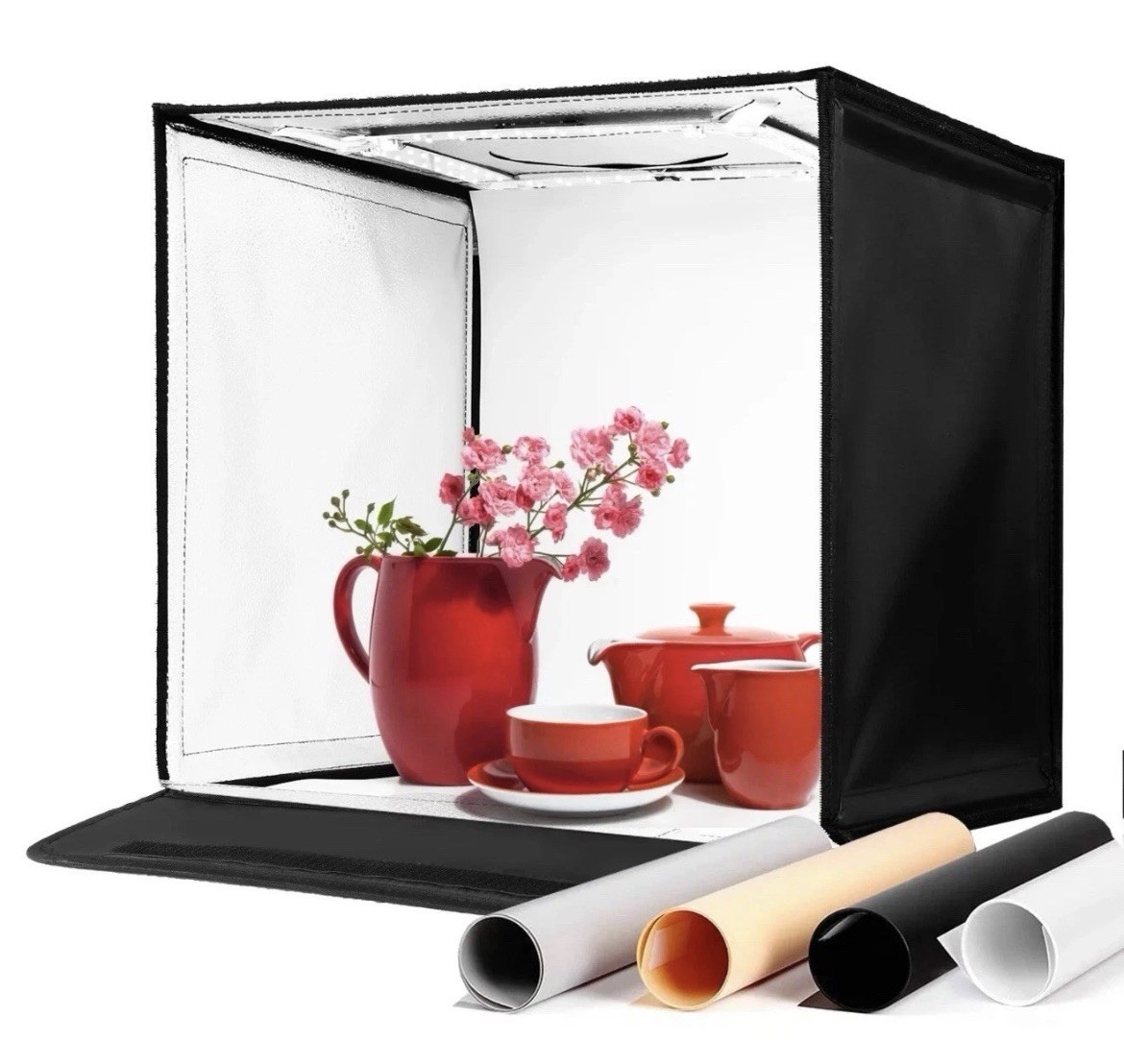 Photobox Amzdeal Photo Studio Portable Light Box 20x20x20 Open Box