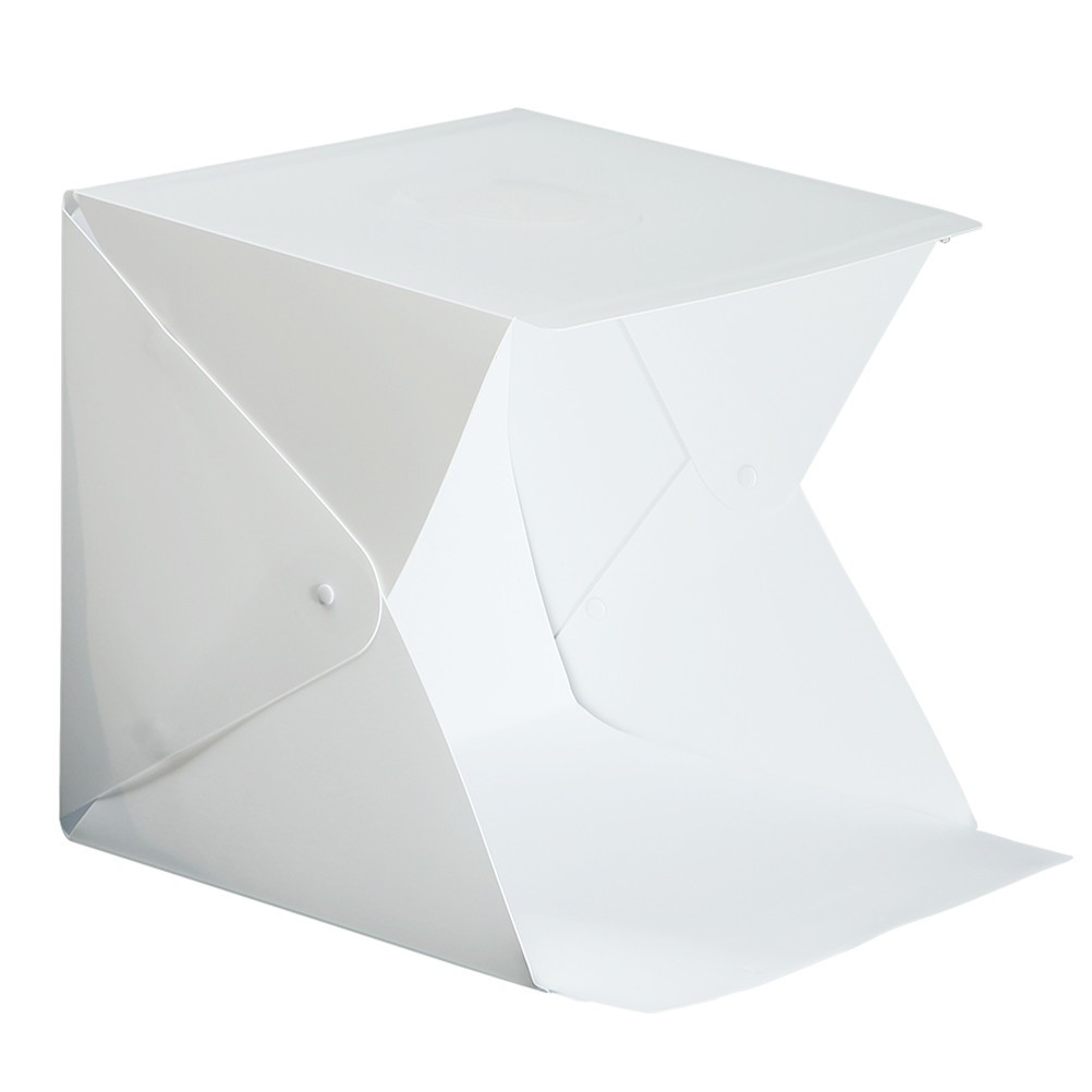 1Set Small Light Box Portable Photo Studio Tent with LED Lights for Home Use