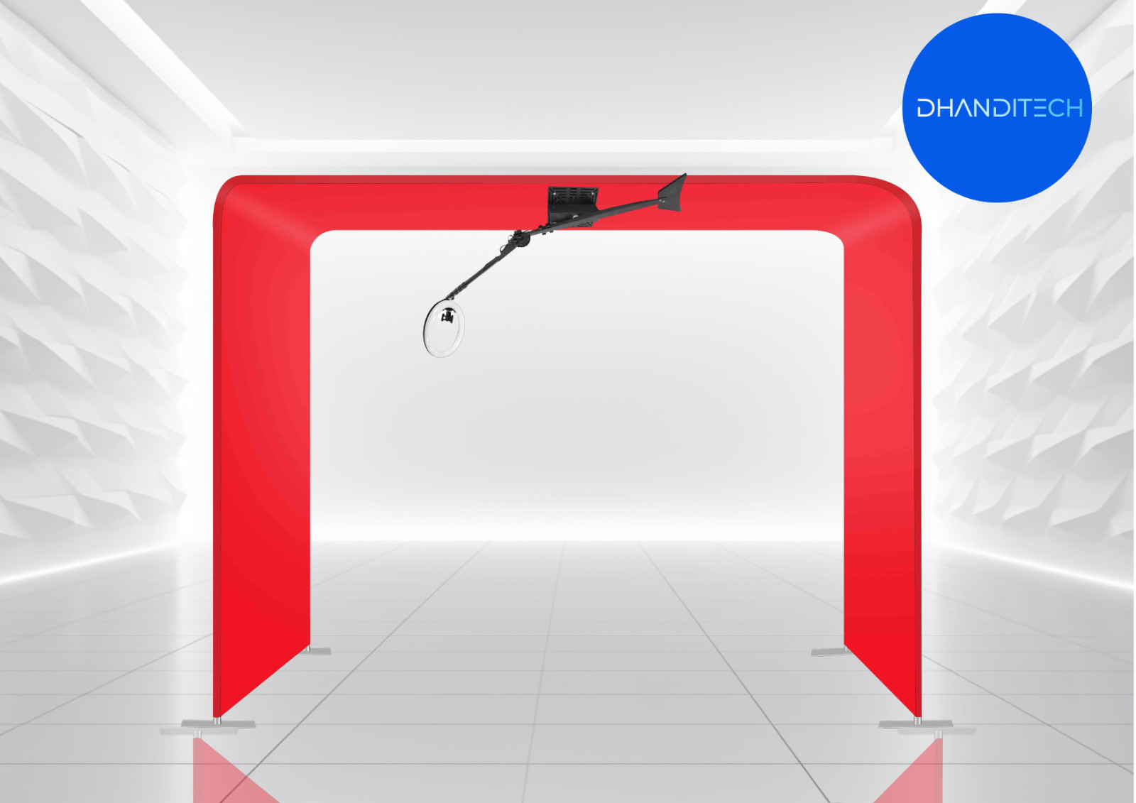 3m Automatic Overhead 360 Photo Booth 360 Video Top Spinner