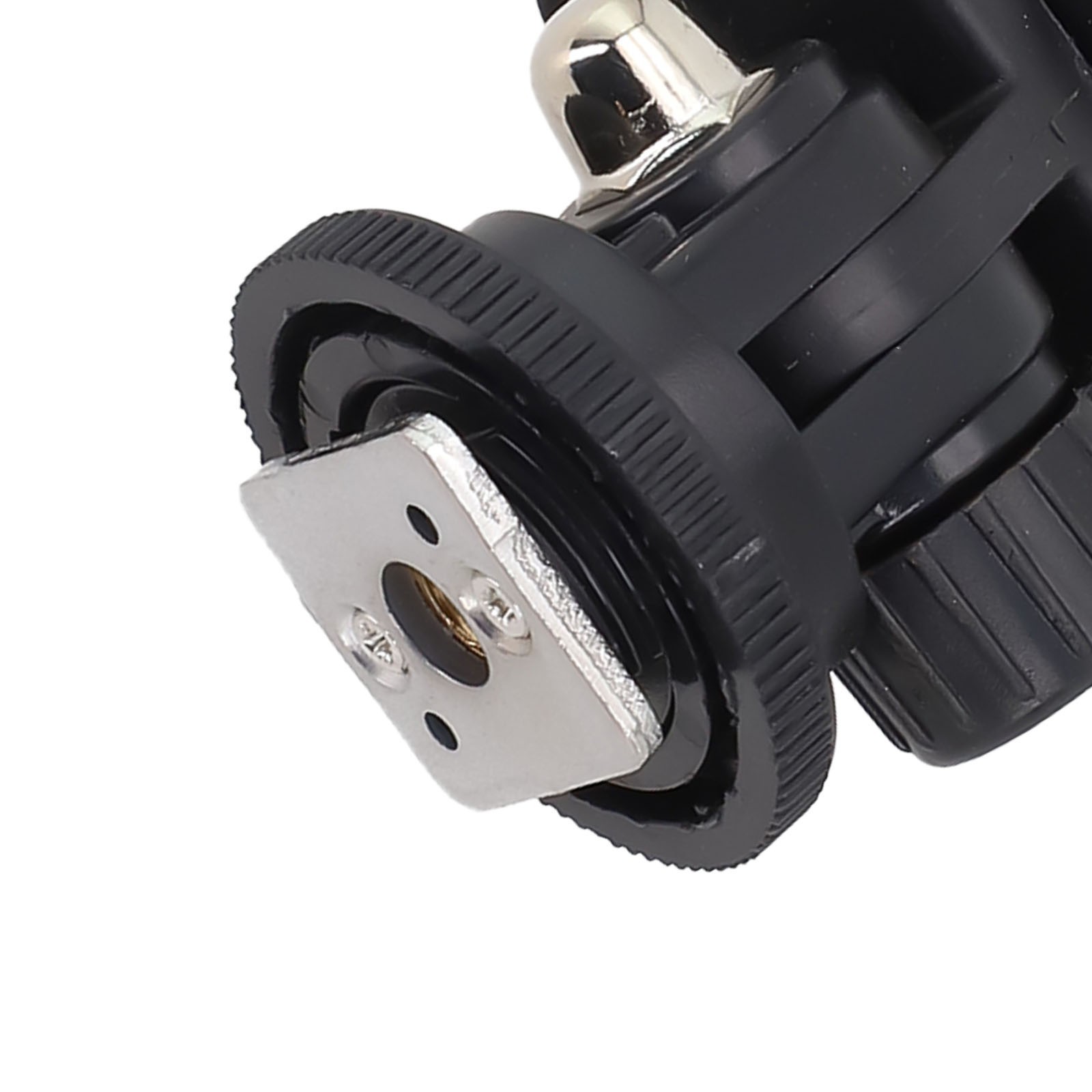 Screw Cold Shoe Adapter Compatible with Various DSLR and Mirrorless Models