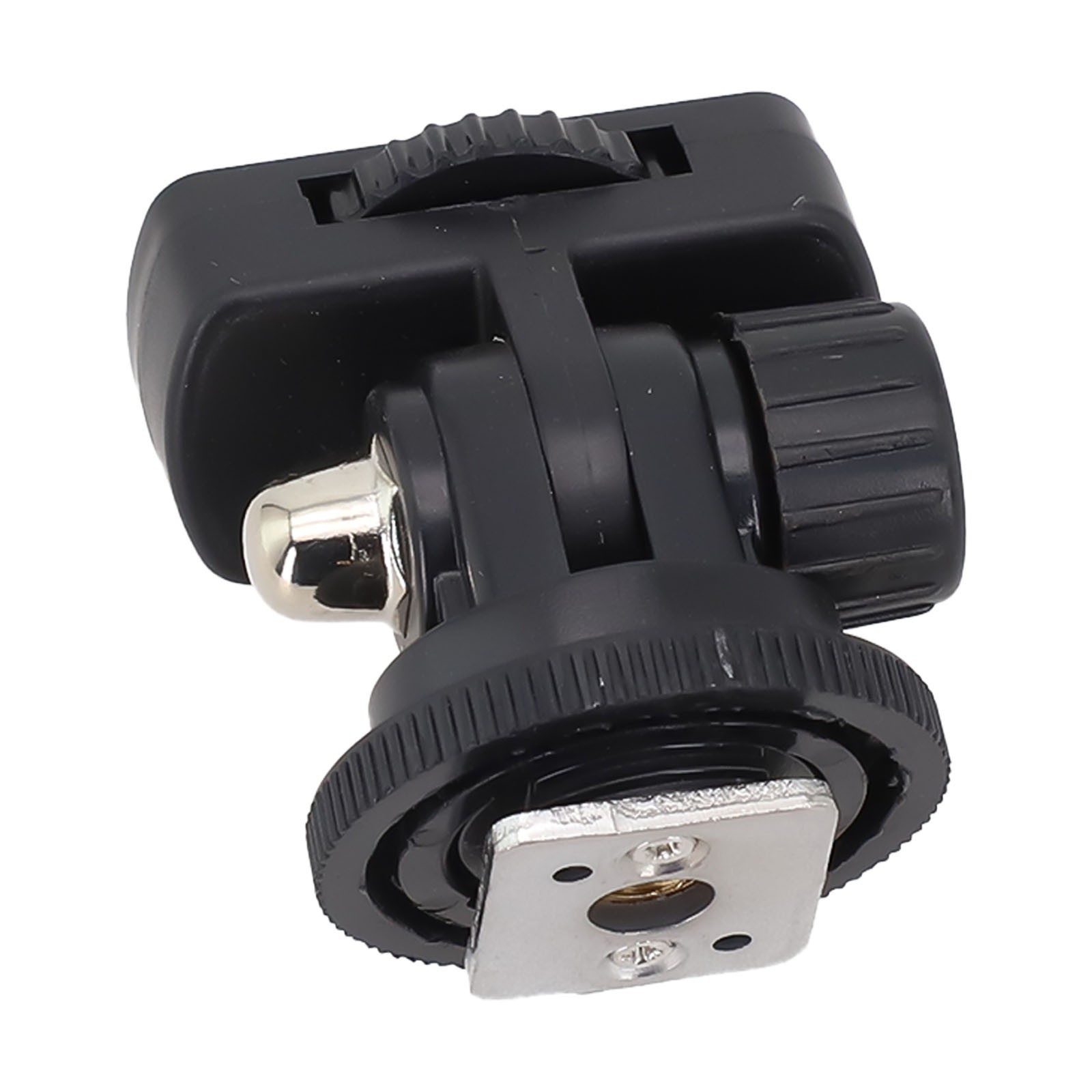 Screw Cold Shoe Adapter Compatible with Various DSLR and Mirrorless Models