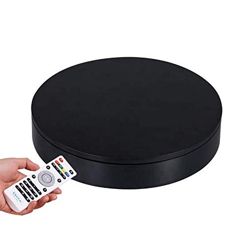 Professional 360 Degree Black Rotating Turntable for Product Photography,