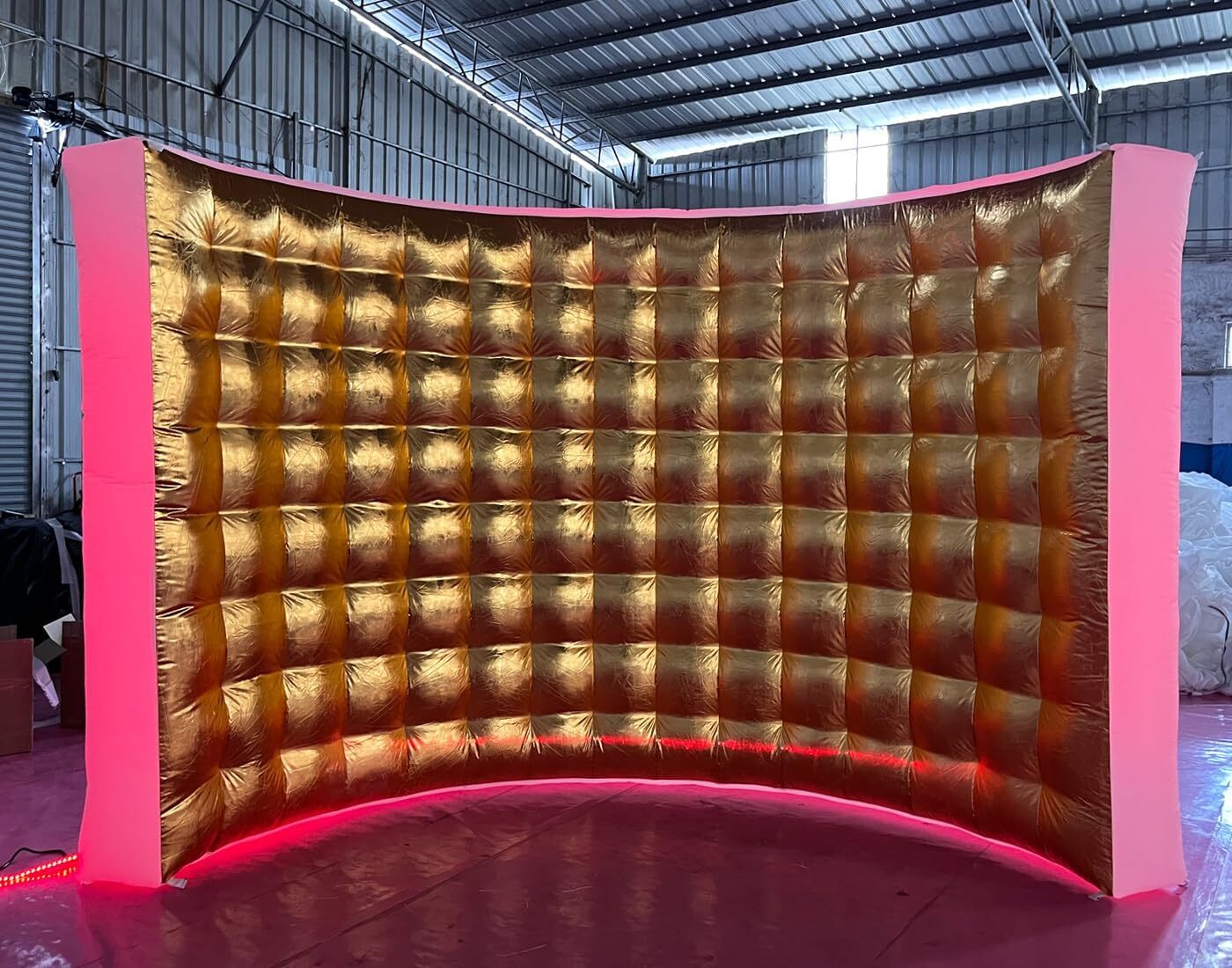 Inflatable Photo Booth Wall Backdrop for Advertising Bars Shopping Malls Party