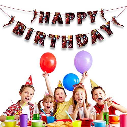 Irn Man Happy Birthday Banner – Action Hero Seyal Irn man Happy Birthday Banner