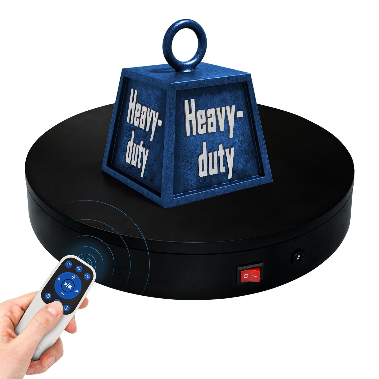 Motorized Electric Turntable Display Stand – 360° Rotating Platform for Photogra