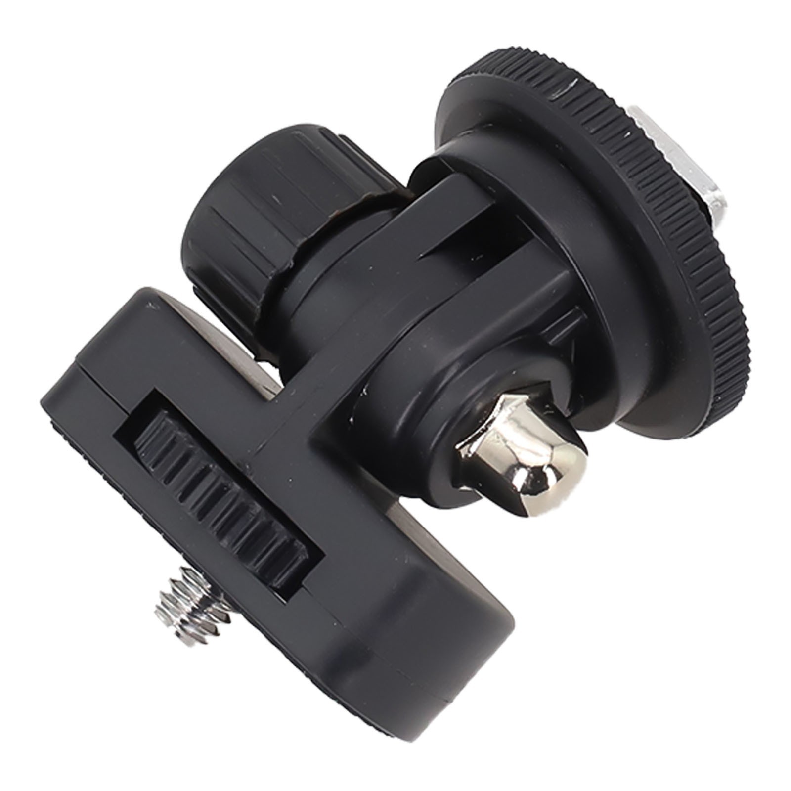 Screw Cold Shoe Adapter Compatible with Various DSLR and Mirrorless Models