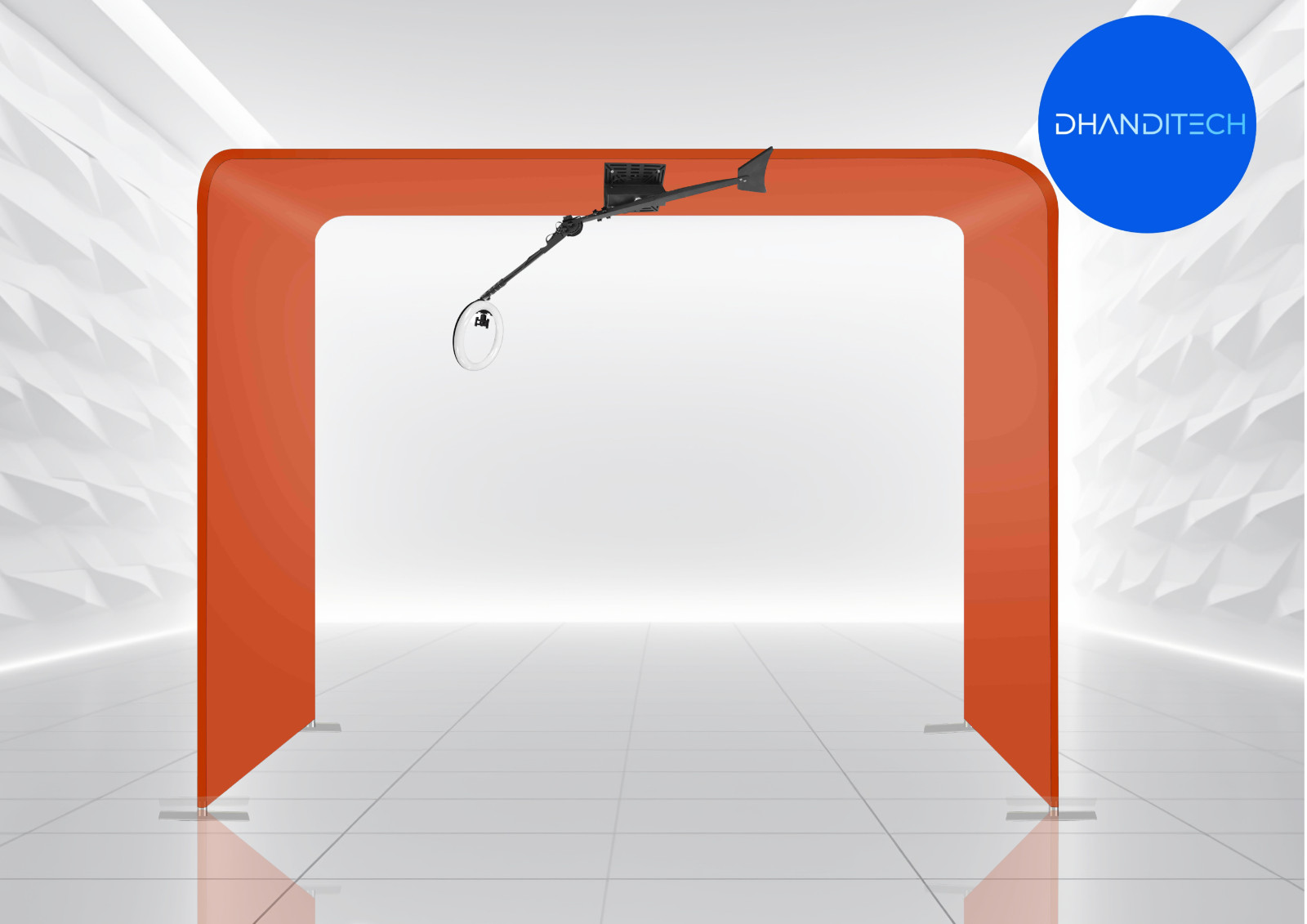 3m Automatic Overhead 360 Photo Booth 360 Video Top Spinner