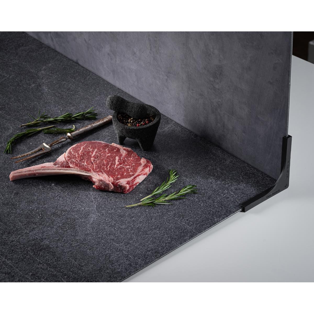 V-FLAT WORLD Duo Board – 30×40″ Double Sided Surface Board, Ocean Slate/Black Sl