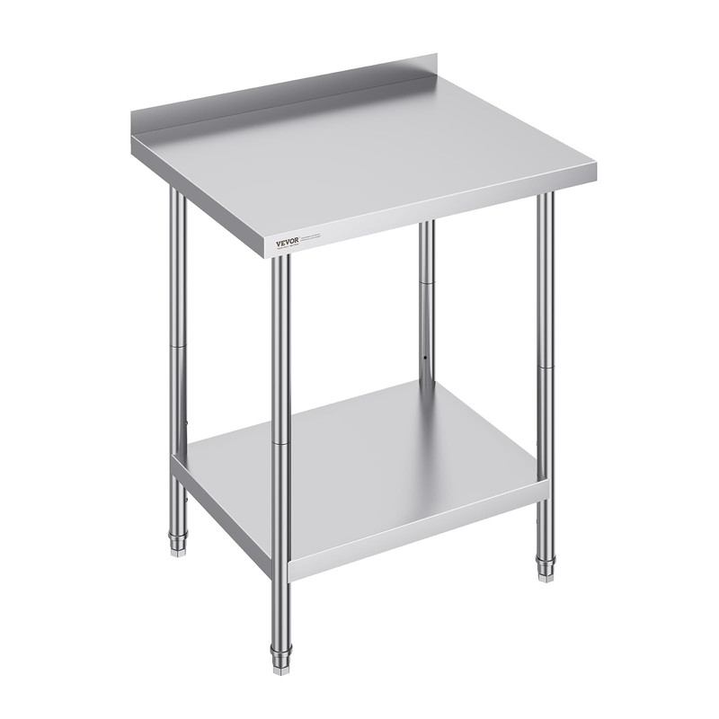 Vevor 24 X 30 X 36 Inch Stainless Steel Work Table Commercial Food Prep