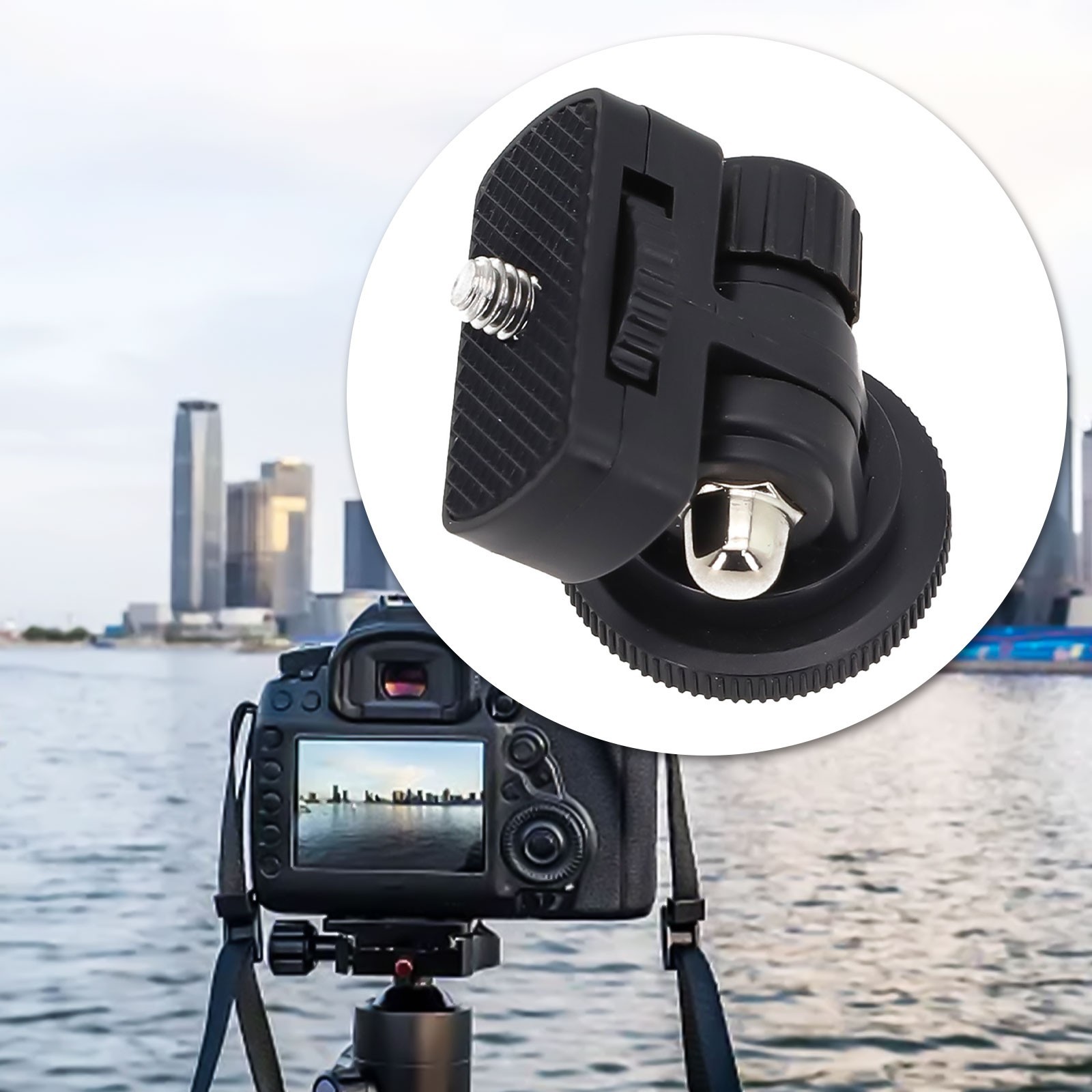 Broad Compatibility Mount Any Device with the 1/4 Screw Cold Shoe Adapter
