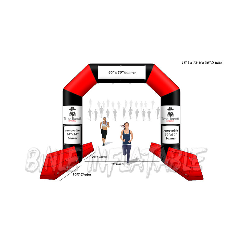 Inflatable PVC Entrance Archway Event Gate Entry Inflatable Finish Line Marathon