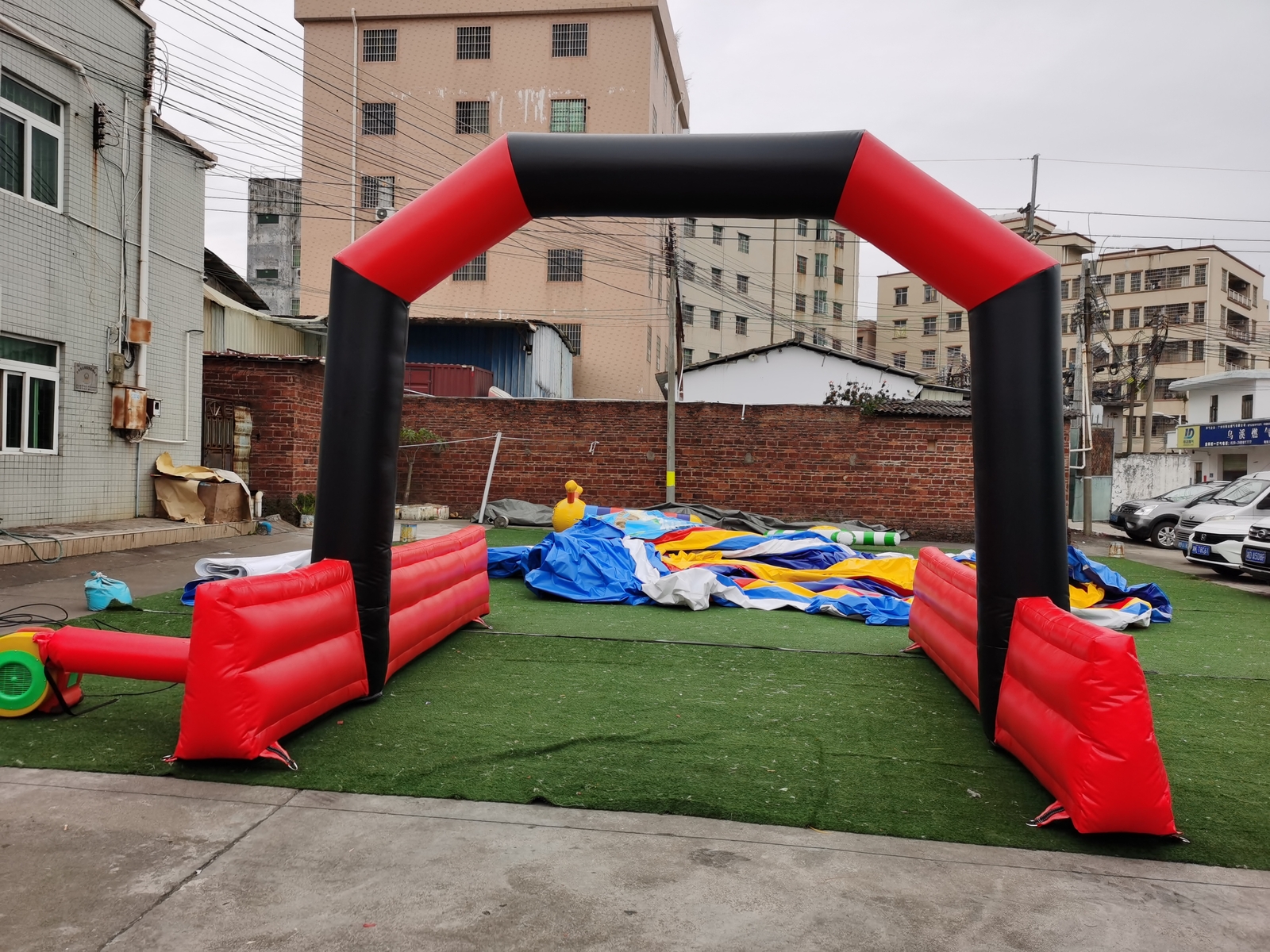Inflatable PVC Entrance Archway Event Gate Entry Inflatable Finish Line Marathon