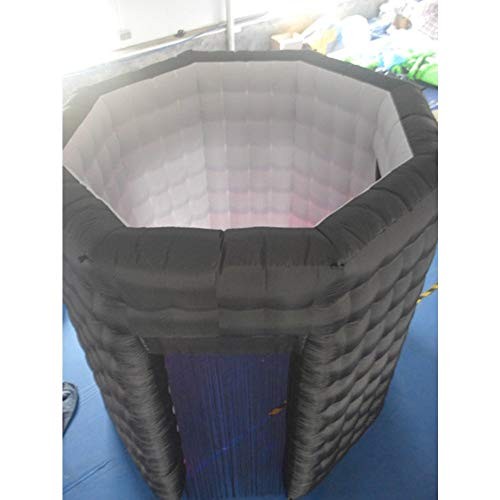 Octagon Inflatable Photo Booth Backdrop (Two Doors, 8.2ft Diameter) LED