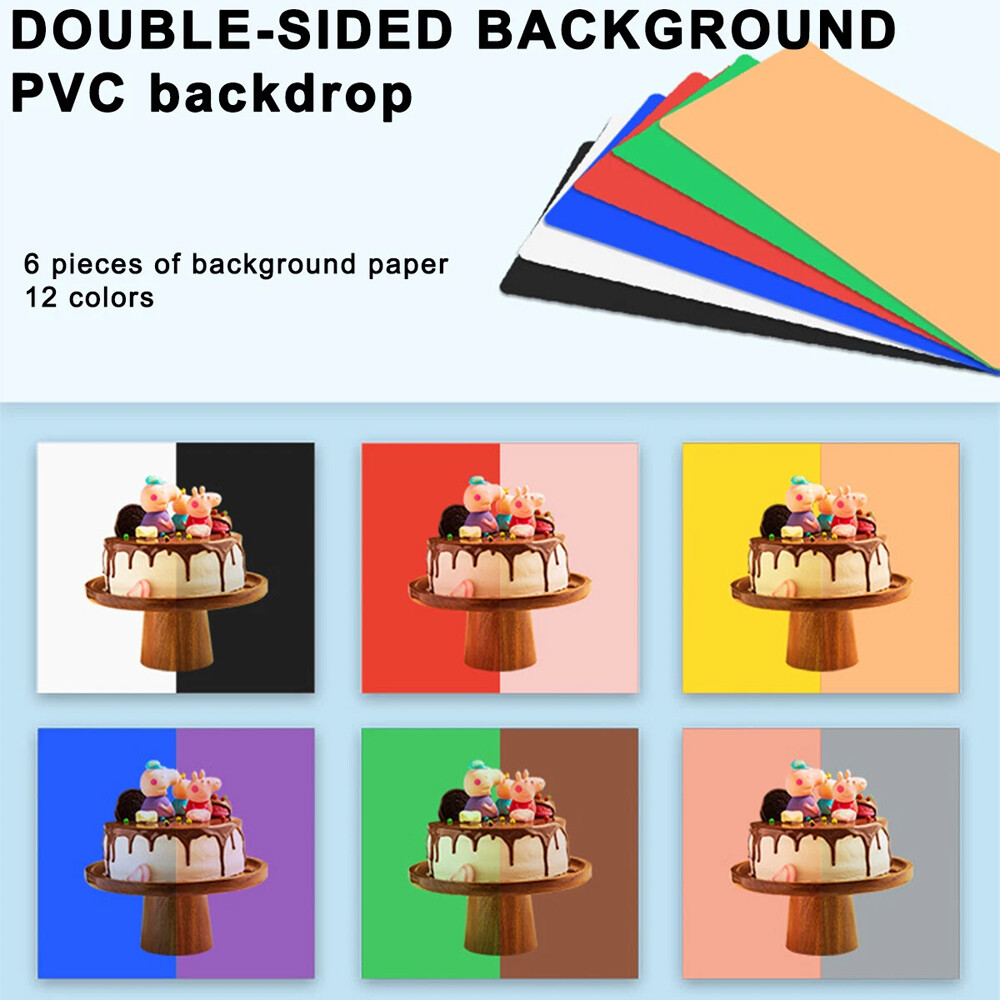 PULUZ 12″ Large LED Light Box Photo Tent Dimmable Photography Studio Shooting US