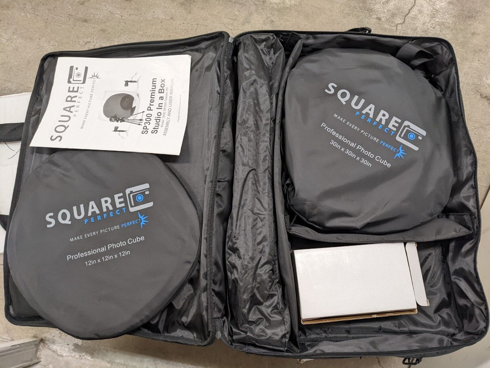 SQUARE PERFECT SP300 PREMIUM PHOTO STUDIO IN A BOX