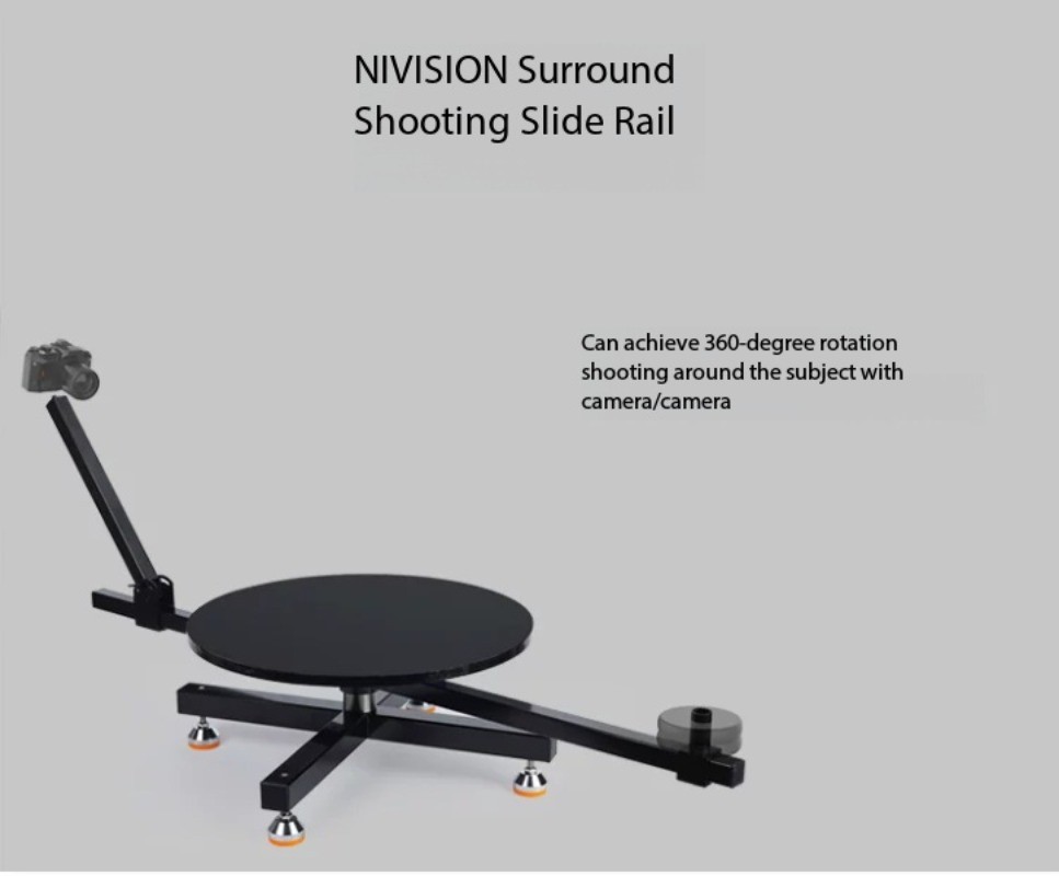 360° Rotating Shooting Platform | Rotating Slider Bullet Time Mount