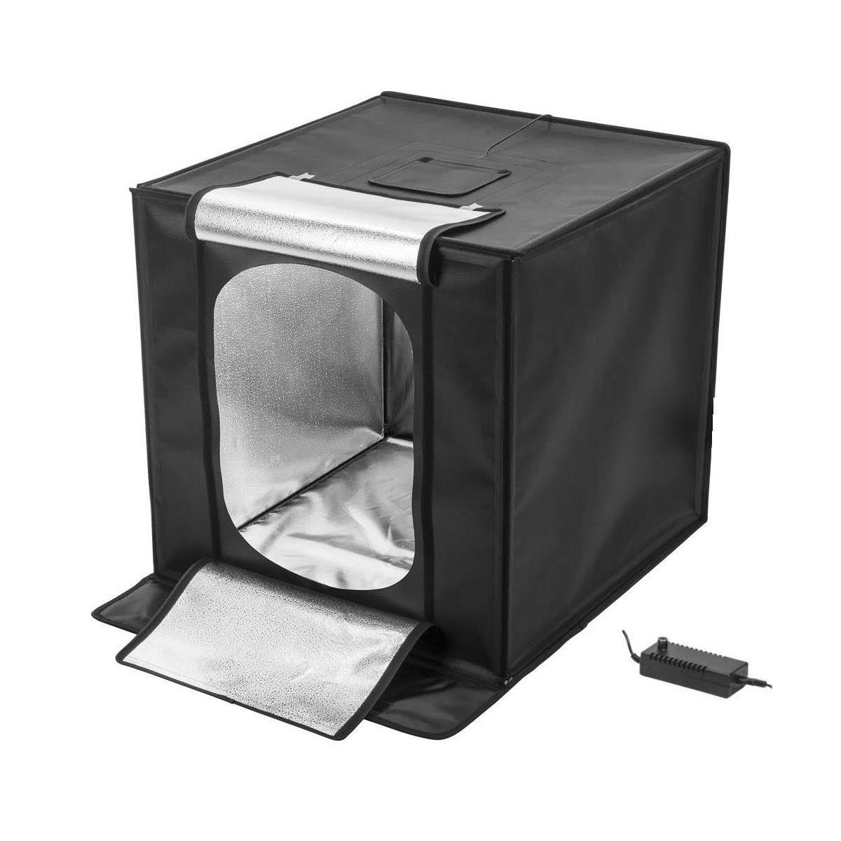 Glow LED Studio-Cube Portable Shooting Tent with Dimmer (27″) With Tripod