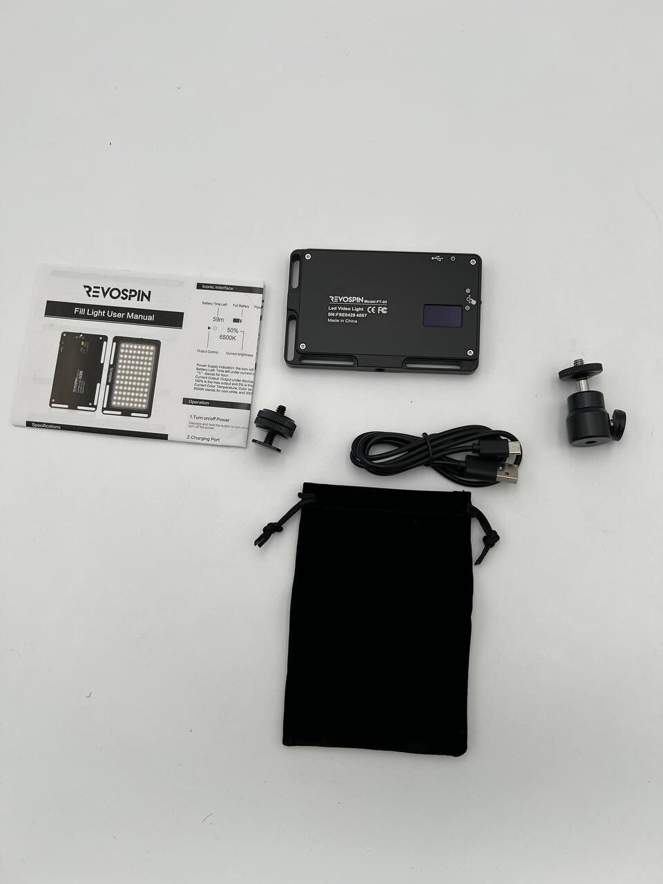 New Bright Light LED for selfies, vlogging and photography