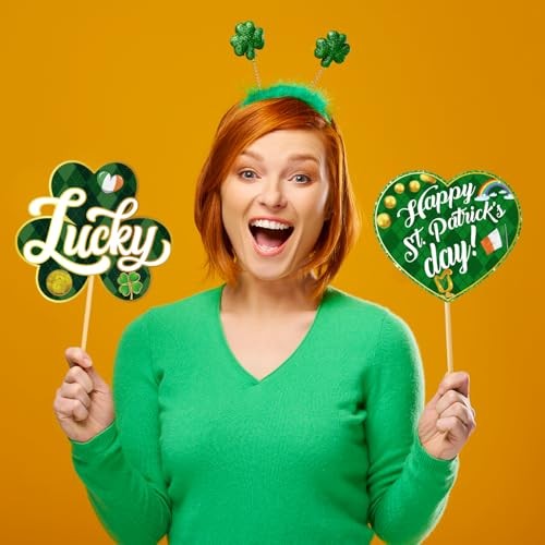 St Patricks Day Decorations Photo Booth Props, St Patricks Day St Patricks-b