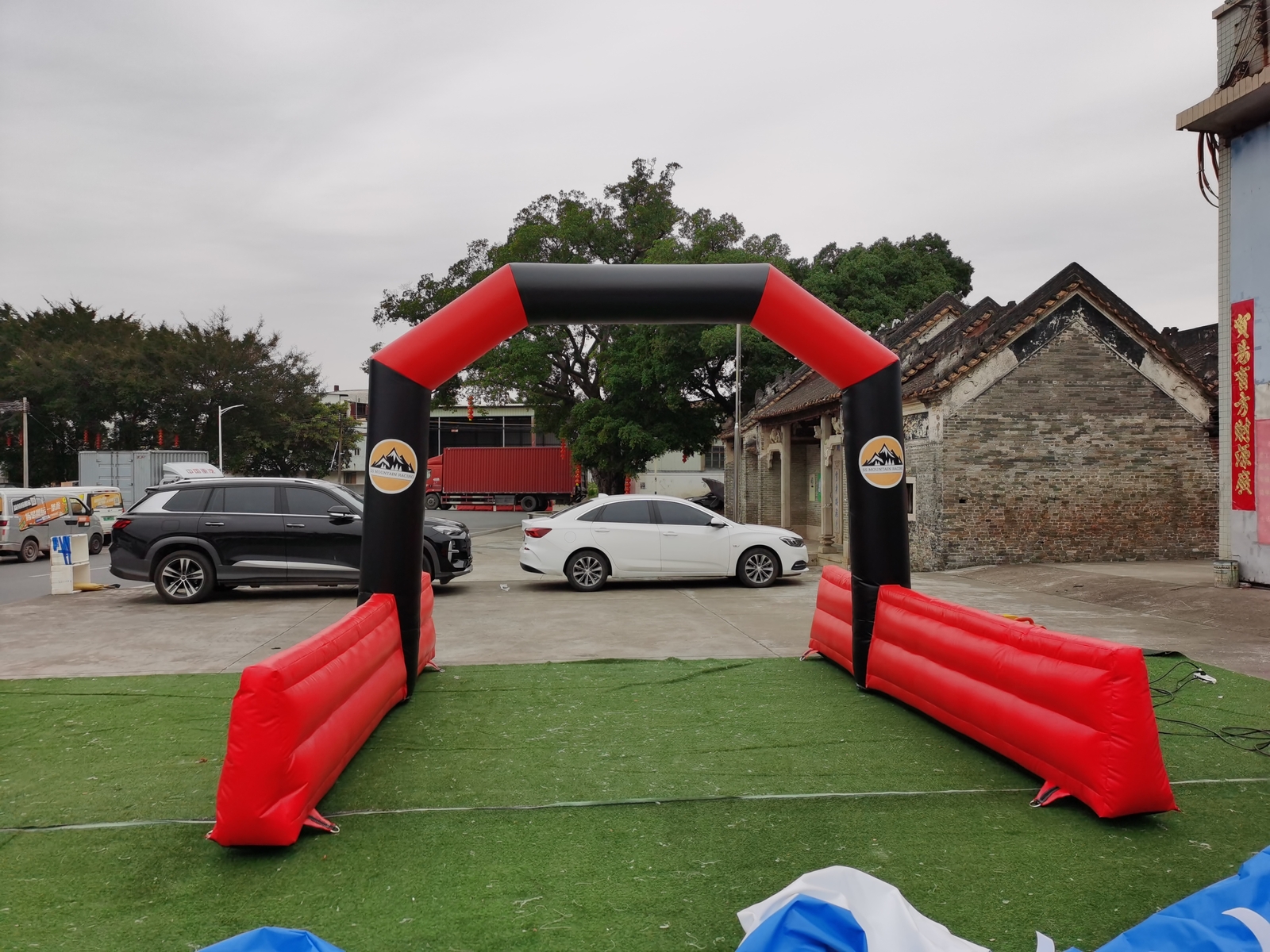 Inflatable PVC Entrance Archway Event Gate Entry Inflatable Finish Line Marathon